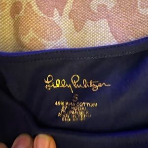 Navy blue Lilly Pulitzer shirt